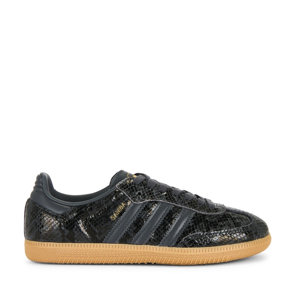adidas Black and Gold Women's Sneakers